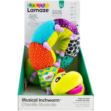 Lamaze: Zenélő hernyócska - 70 cm - . kép