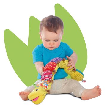 Lamaze: Zenélő hernyócska - 70 cm - . kép