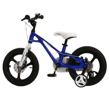 RoyalBaby-Chipmunk: Bicicletă pentru copii Galaxy Fleet Plus MG - mărime 14, albastru - .foto