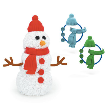 Playfoam® Habgyurma hóember építő játék - többféle - . kép