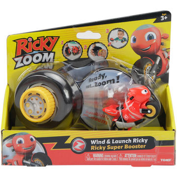 Tomy: Ricky Zoom Lansator roată cu motocicletă - Ricky - .foto