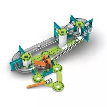 Geomag Mechanics: Zestaw Gravity Race Track - 67 elementów - .zdjęcie 