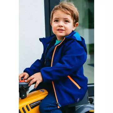 Falk: JCB Traktor ohne Pedale, mit Anhänger und Zubehör - gelb - . bild aus