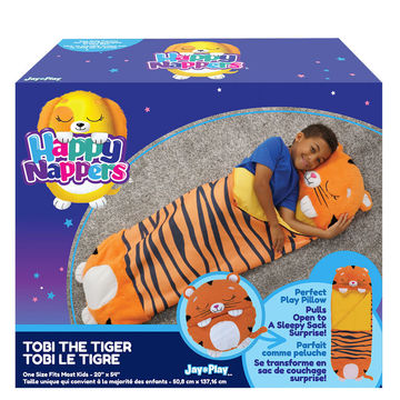 Happy Nappers: 2 az 1-ben hálózsák és párna - Tobi, a tigris - . kép