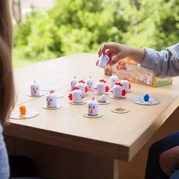 Fat Brain Toys: Kukucska tyúkocskák logikai társasjáték - . kép