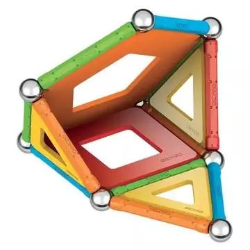 Geomag Supercolor: Riciclato - set con 78 pezzi - .immagine