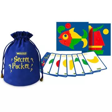 Play and Fun: Secret Pocket - Jogo educativo de busca de formas com bolso secreto - .Imagem