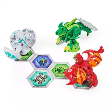 Bakugan: Začetni komplet S3: Shraktar, Harperion in Spartillion - .slika