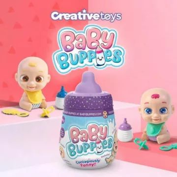 Dojenček Buppies: Presenetljiva lutka, ki se smeji - .slika