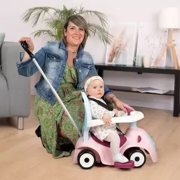 Smoby: Električni avto Maestro Ride-On - roza - .slika
