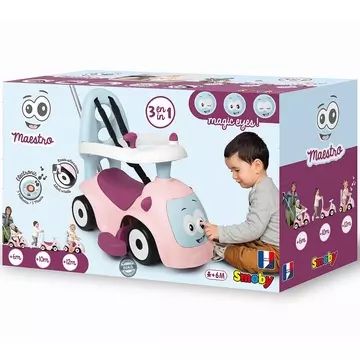 Smoby: Električni avto Maestro Ride-On - roza - .slika