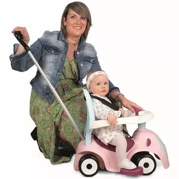 Smoby: Električni avto Maestro Ride-On - roza - .slika