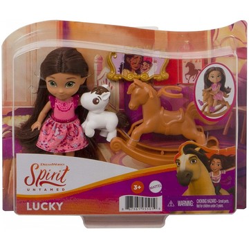 Szilaj: Kislány Lucky baba játékaival - . kép