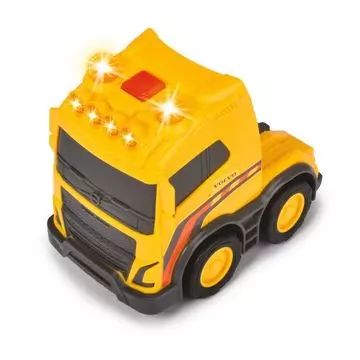 Dickie: Volvo Truck Team mit Mini-Lader Transporter - . bild aus