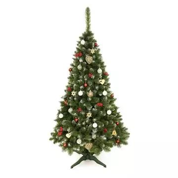 Brad artificial premium, cu bază din plastic - 220 cm - .foto