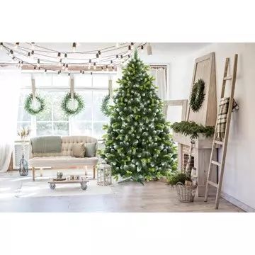 Künstlicher Weihnachtsbaum Diamond, Kunststoffbasis - 180 cm - . bild aus