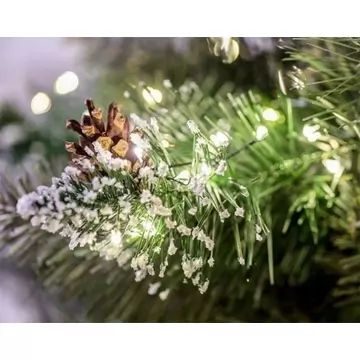 Umjetni bor Diamond, s plastičnom bazom - tamnozeleni, 220 cm - .slika