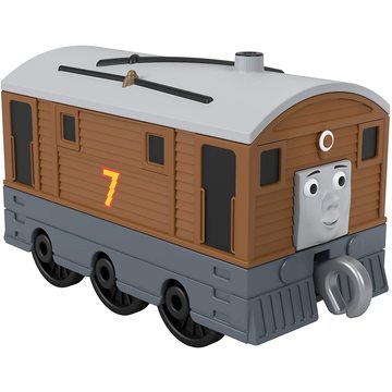 Thomas Trackmaster: Push Along Metal Engine - Locomotiva Toby - .foto