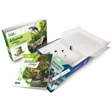 Tolki: Állatok világa interaktív foglalkoztató könyv - készletben - . kép