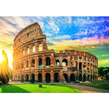 Trefl: Róma, Colosseum puzzle - 1000 darabos + ragasztó - . kép