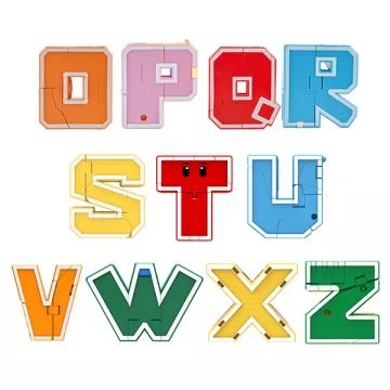 Litere Morphers (26 vrst) - IZBOR - .slika