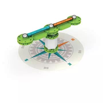 Geomag Mechanics: 35 darabos készlet - Motion Magnetic Compass - . kép