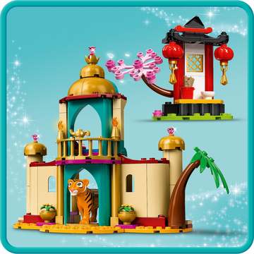 LEGO® Disney Princess Jázmin és Mulan kalandja 43208 - . kép