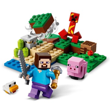 LEGO® Minecraft A Creeper rajtaütés 21177 - . kép