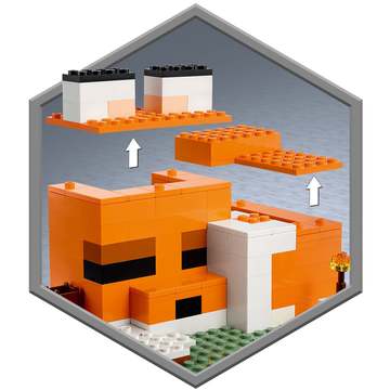 LEGO® Minecraft A rókaházikó 21178 - . kép