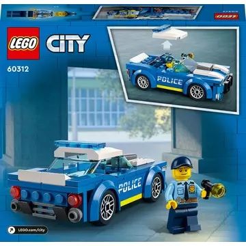 LEGO City - Полицейска серия: Полицейска кола - 60312 - . изображение