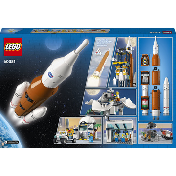 LEGO® City Space Port Rakétakilövő központ 60351 - . kép