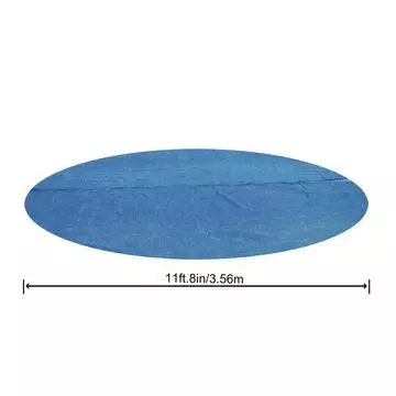 Pomembno: Solarni grelnik vode Flowclear za ogrevanje vode - za bazene premera 366 cm - .slika