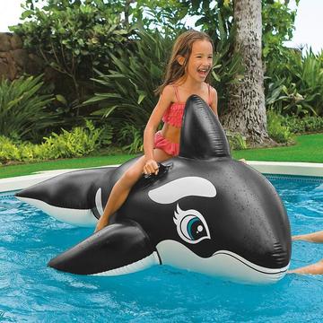Intex: Colchón inflable Ballena - 193 x 119 cm - .imagen