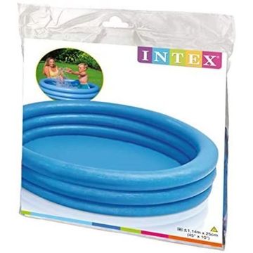 Intex: Crystal Blue täispuhutav lastebassein - 114 x 25 cm - .pilt