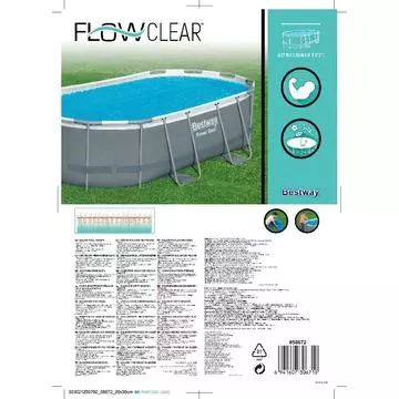 Bestway: Folija Flowclear za solarno ogrevanje vode - za bazene velikosti 427 x 250 cm - .slika