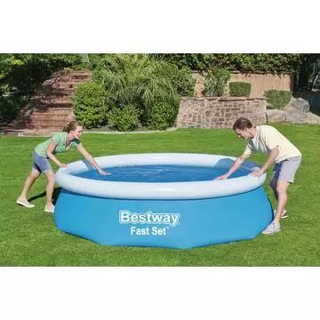 Pomembno: Solarni pokrov Bestway Flowclear za ogrevanje vode - za bazene premera 305 cm - .slika