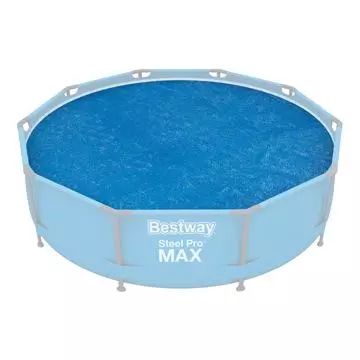 Pomembno: Solarni pokrov Bestway Flowclear za ogrevanje vode - za bazene premera 305 cm - .slika