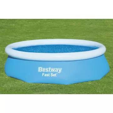 Pomembno: Solarni pokrov Bestway Flowclear za ogrevanje vode - za bazene premera 305 cm - .slika