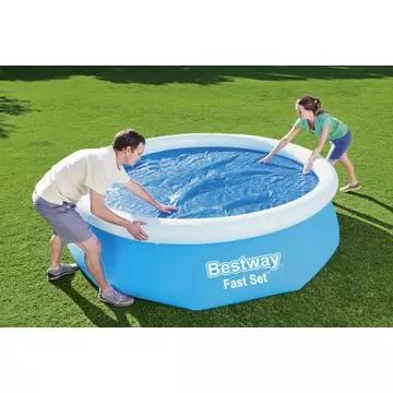 Pomembno: Solarni pokrov Bestway Flowclear za ogrevanje vode - za bazene premera 305 cm - .slika