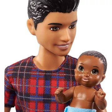 Barbie Skipper: Varuška lutka fant z dojenčkom - .slika