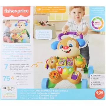 Fisher-Price: Kacagj és Fejlődj! Tanuló kutyusos járássegítő - . kép