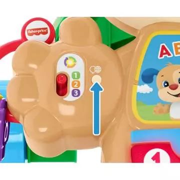 Fisher-Price: Kacagj és Fejlődj! Tanuló kutyusos járássegítő - . kép
