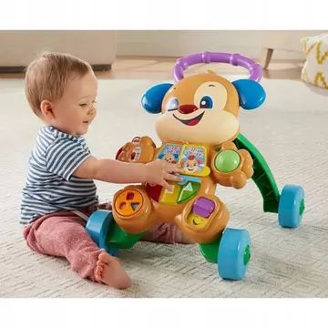 Fisher-Price: Kacagj és Fejlődj! Tanuló kutyusos járássegítő - . kép