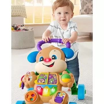 Fisher-Price: Kacagj és Fejlődj! Tanuló kutyusos járássegítő - . kép