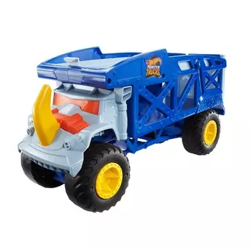 Hot Wheels: Monster Trucks Rino Rig megaszállító autó