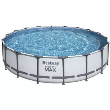 Bestway: Steel Pro Max fémvázas medence szett - 457 x 122 cm - . kép