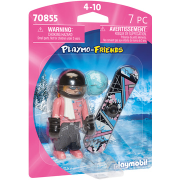 Playmobil: Snowboardos lány figura 70855