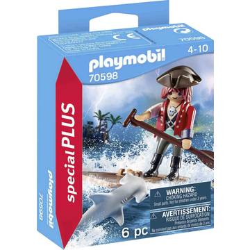 Playmobil: Kalóz tutajjal és pörölycápával 70598