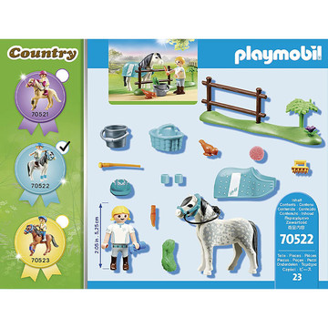 Playmobil: Gyűjthető póni - Német classic póni 70522 - . kép