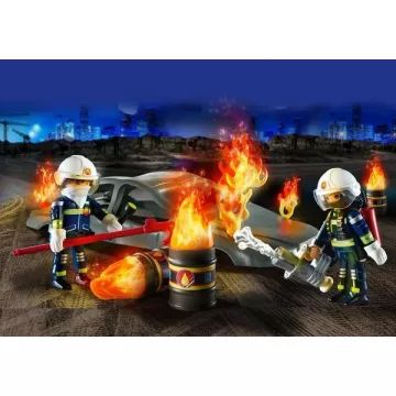 Playmobil: Tűzoltók gyakorlaton 70907 - . kép
